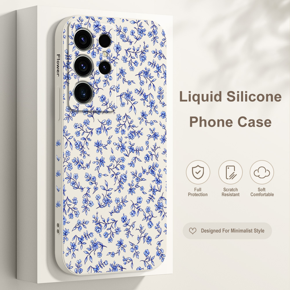 Phone Cases For Samsung Galaxy - Twisted Floral Phone Case For Samsung