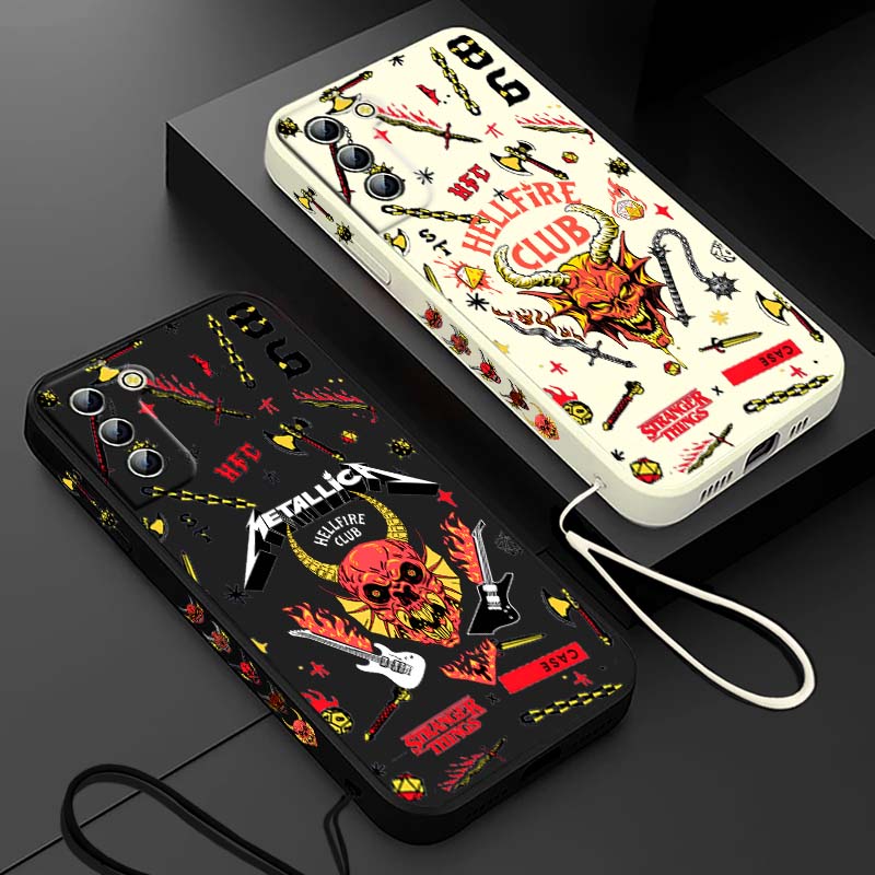 Phone Cases For Samsung Galaxy - Stranger Things Red Hell Demon For