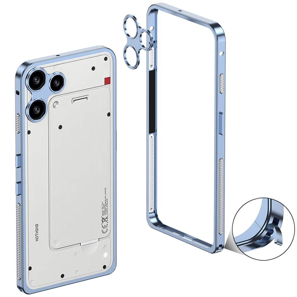 Phone Cases Nothing 3A - Aluminium Alloy Metal Frame Bumper For