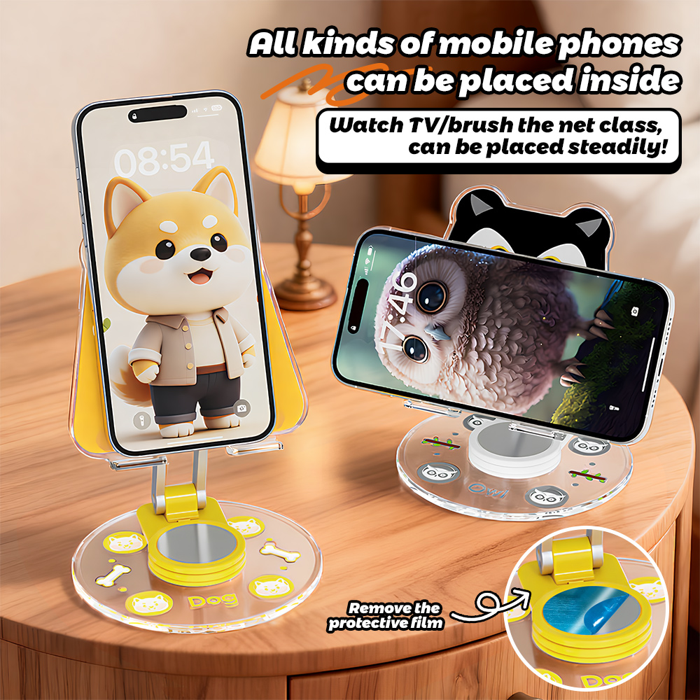 Cute Animal Phone Stand 360 Ro - Phone Cases Officeworks recension och pris