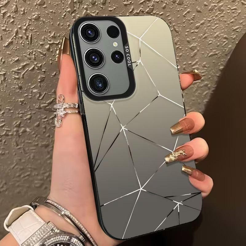Multicolor Gradient Color Silv - Phone Cases For Samsung Galaxy recension och pris
