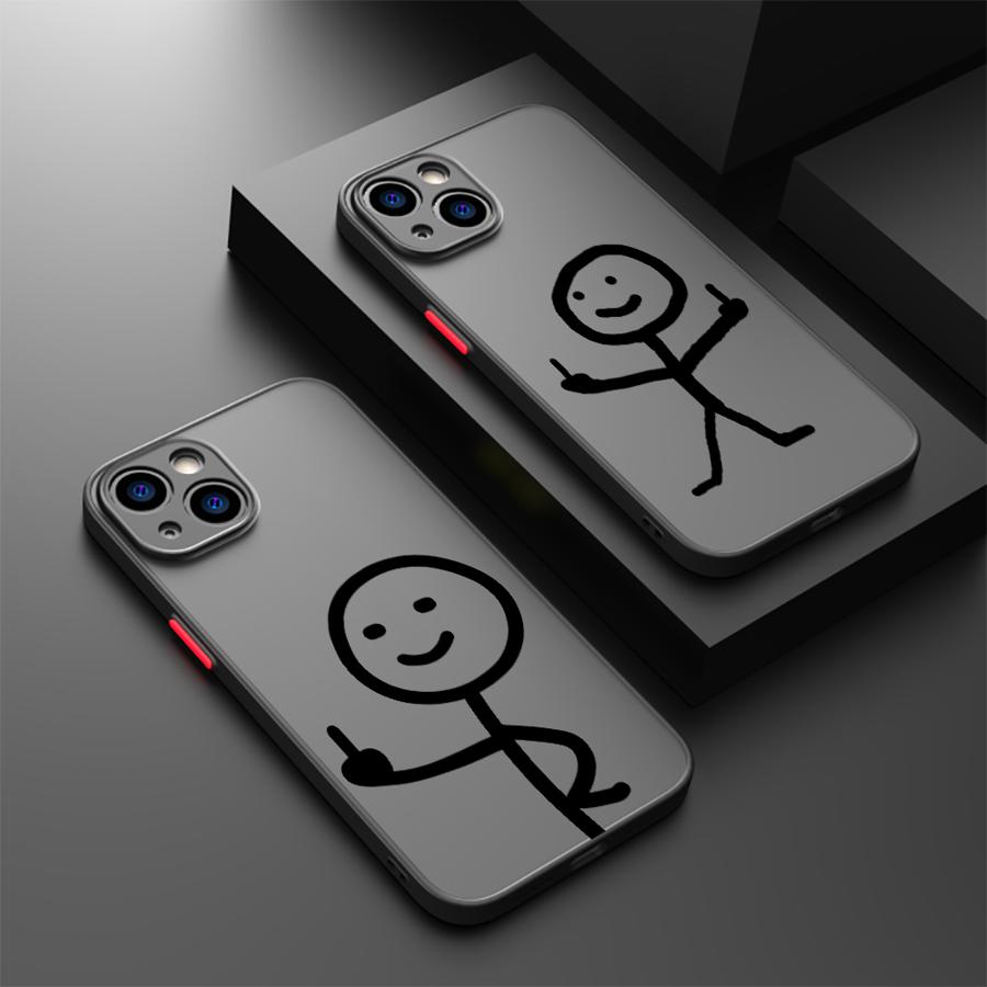 Finger People Stickman Funda B - Phone Cases Websites recension och pris