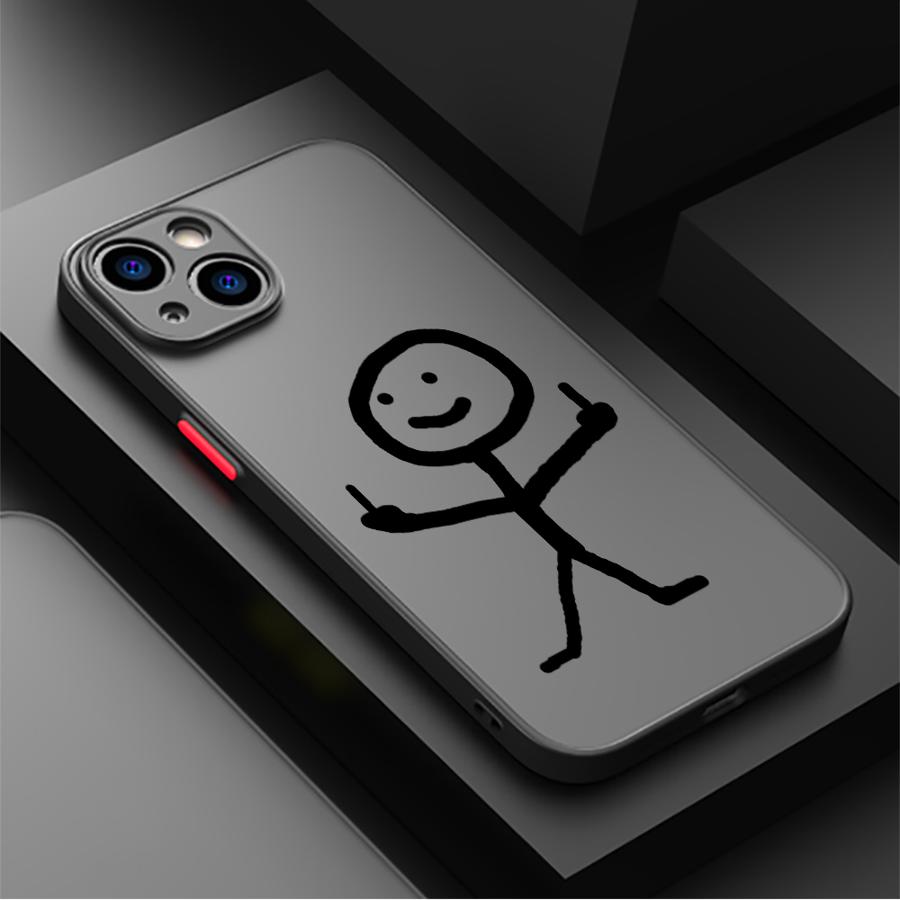 Finger People Stickman Funda B - Phone Cases Websites recension och pris