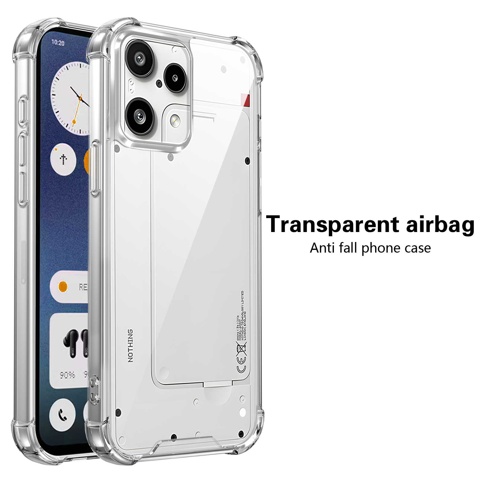 Nothing Phone 3A Lite Case Air - Phone Cases Nothing 3A recension och pris