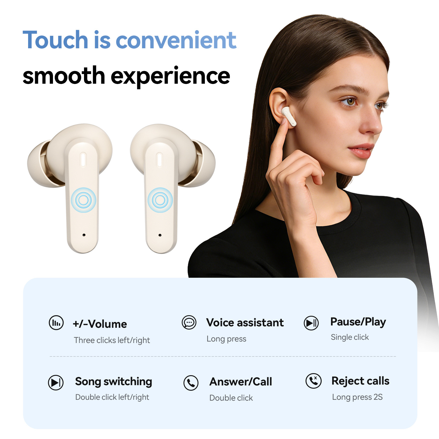 TWS High Sound Quality Sleep W - Phone Cases Officeworks recension och pris