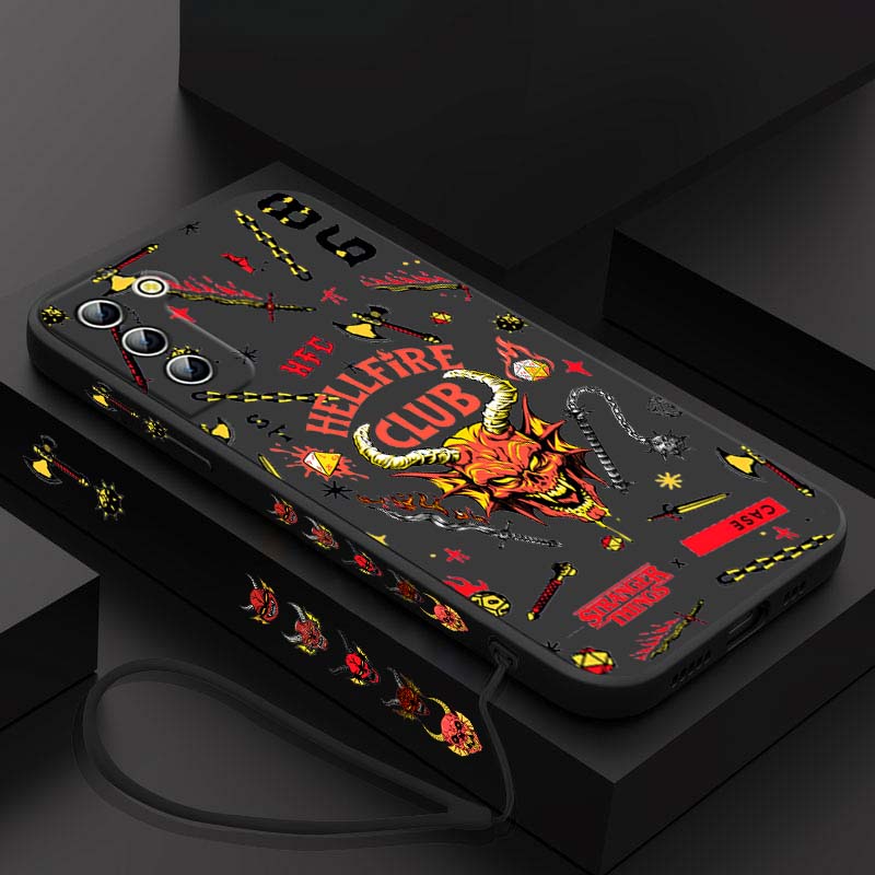 Stranger Things Red Hell Demon - Phone Cases For Samsung Galaxy recension och pris