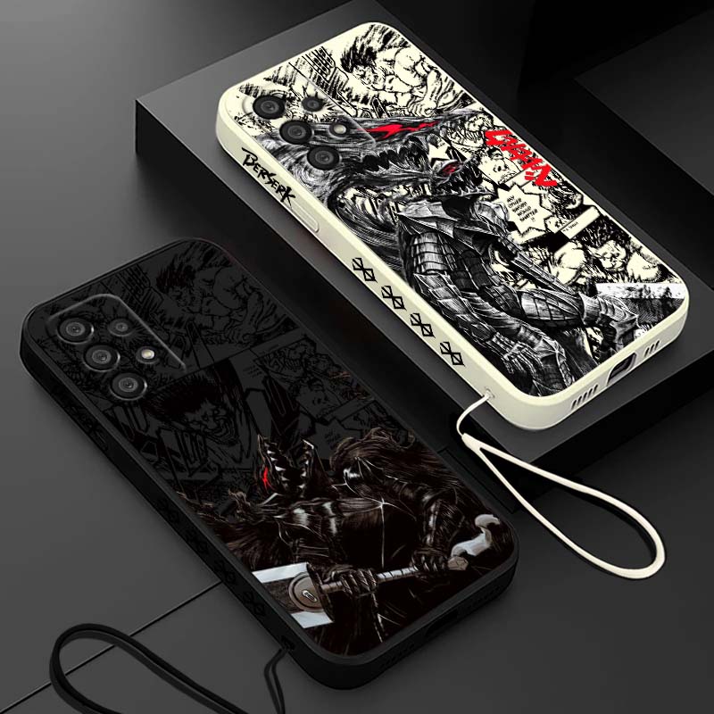 Hot Anime Berserk Zodd Guts Co - Phone Cases For Samsung Galaxy recension och pris