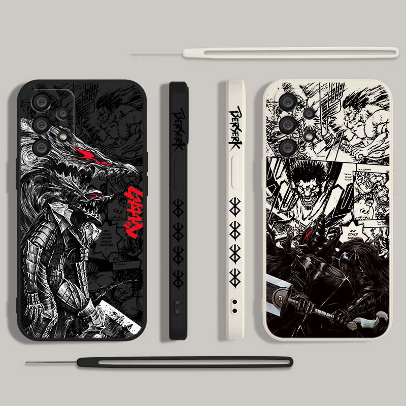 Hot Anime Berserk Zodd Guts Co - Phone Cases For Samsung Galaxy recension och pris