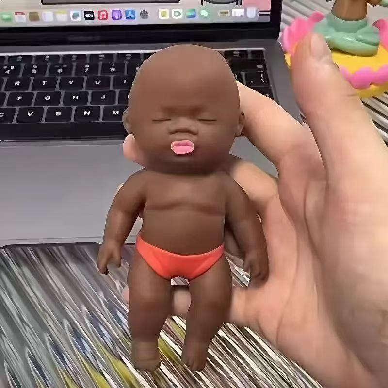 3D Cute Black People Doll Reli - Phone Cases Websites recension och pris