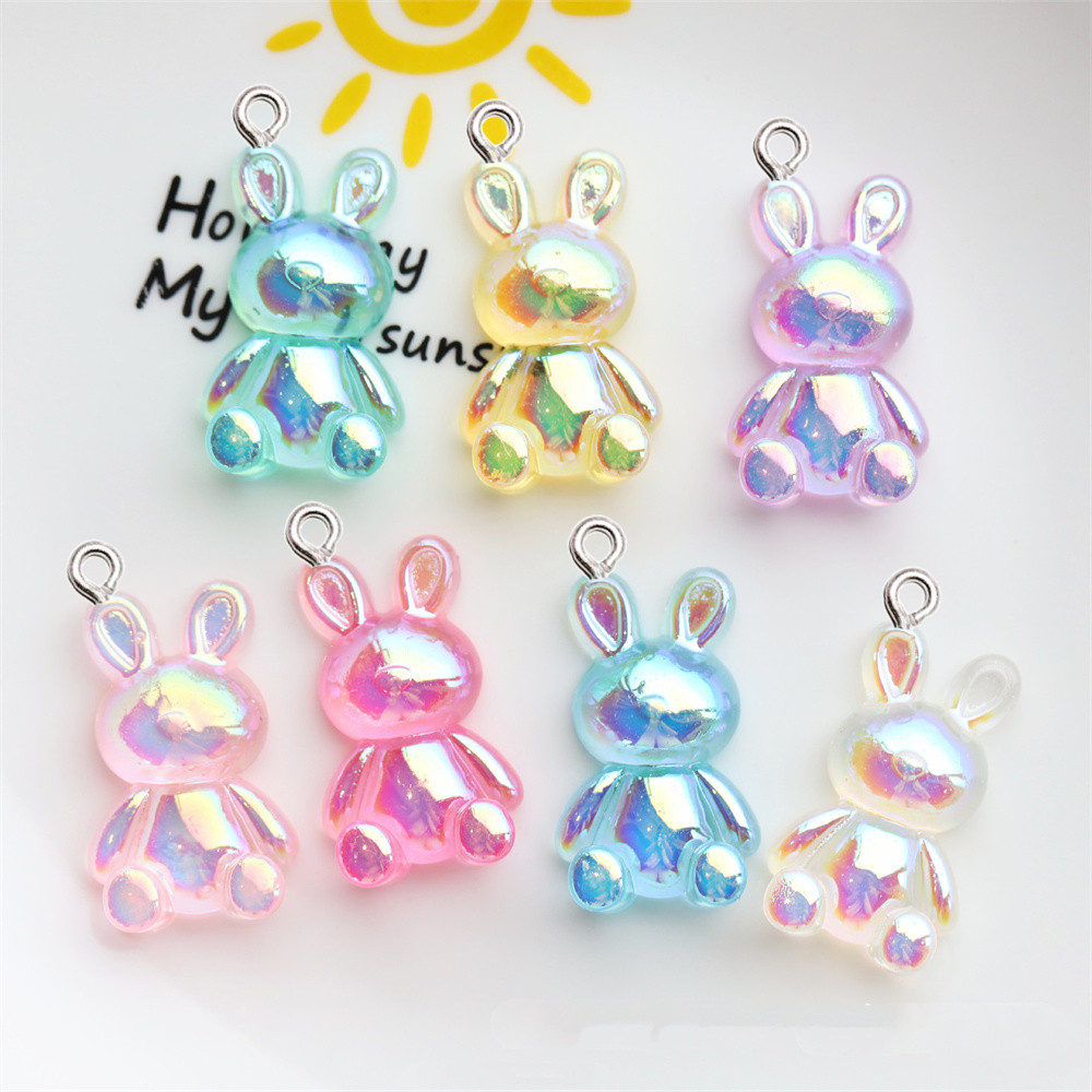 10Pcs Fashion Colorful Rabbit  - Phone Cases Websites recension och pris