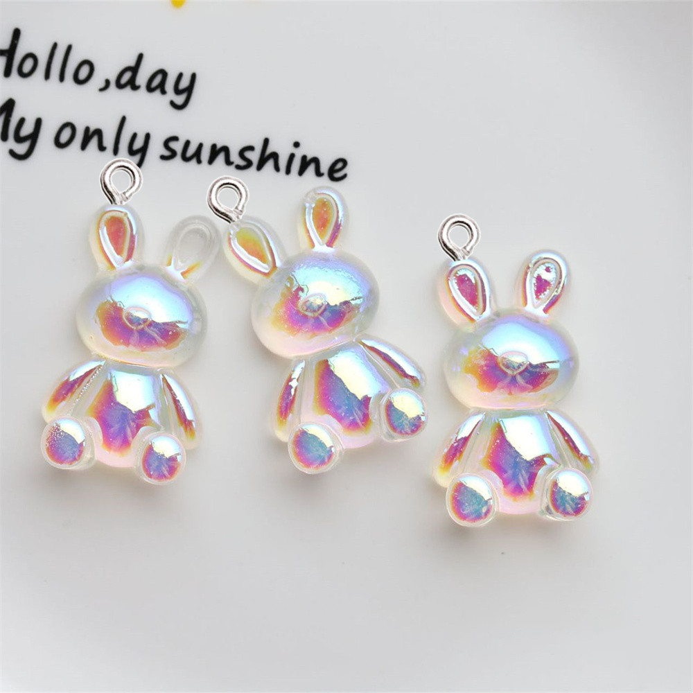 10Pcs Fashion Colorful Rabbit  - Phone Cases Websites recension och pris