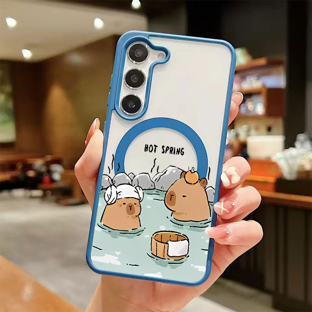 Color Transparent Magnetic Pho - Phone Cases For Samsung Galaxy recension och pris