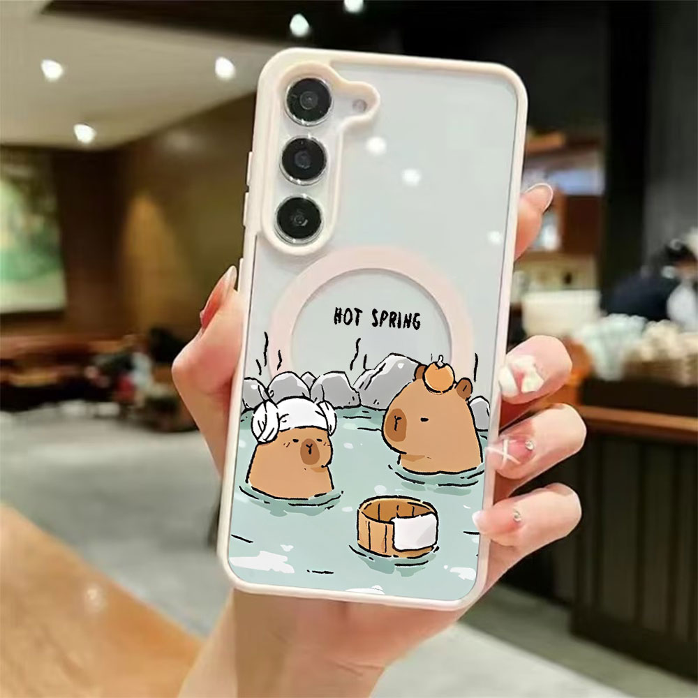 Color Transparent Magnetic Pho - Phone Cases For Samsung Galaxy recension och pris