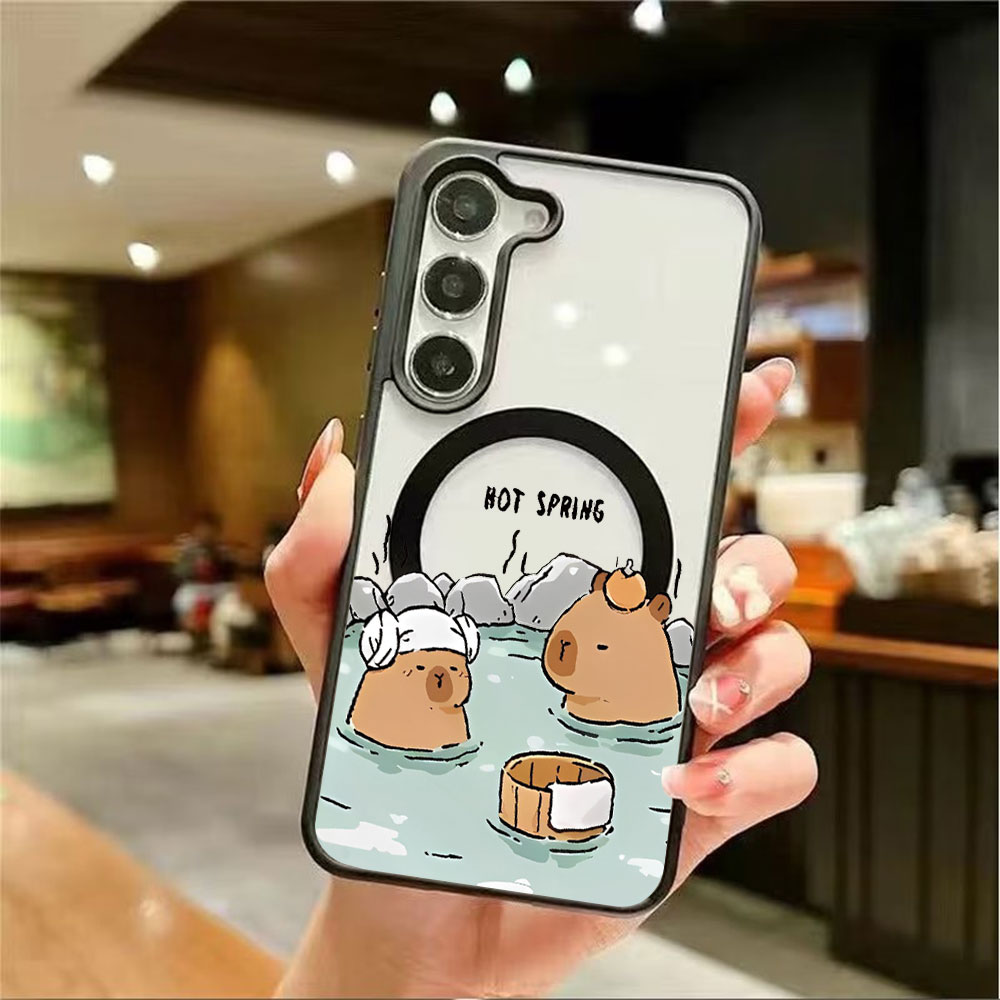 Color Transparent Magnetic Pho - Phone Cases For Samsung Galaxy recension och pris